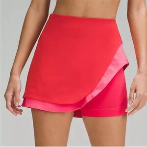 NWT Lululemon Asymmetrical Layered HR Tennis Skirt Size 4